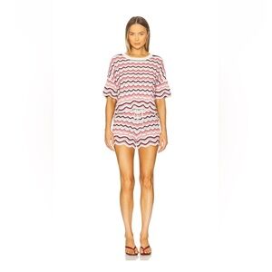 NWT l*space sunchaser top and shorts set in sand